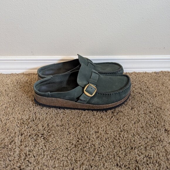 Birkenstock Buckleys in Green - Picture 5 of 8